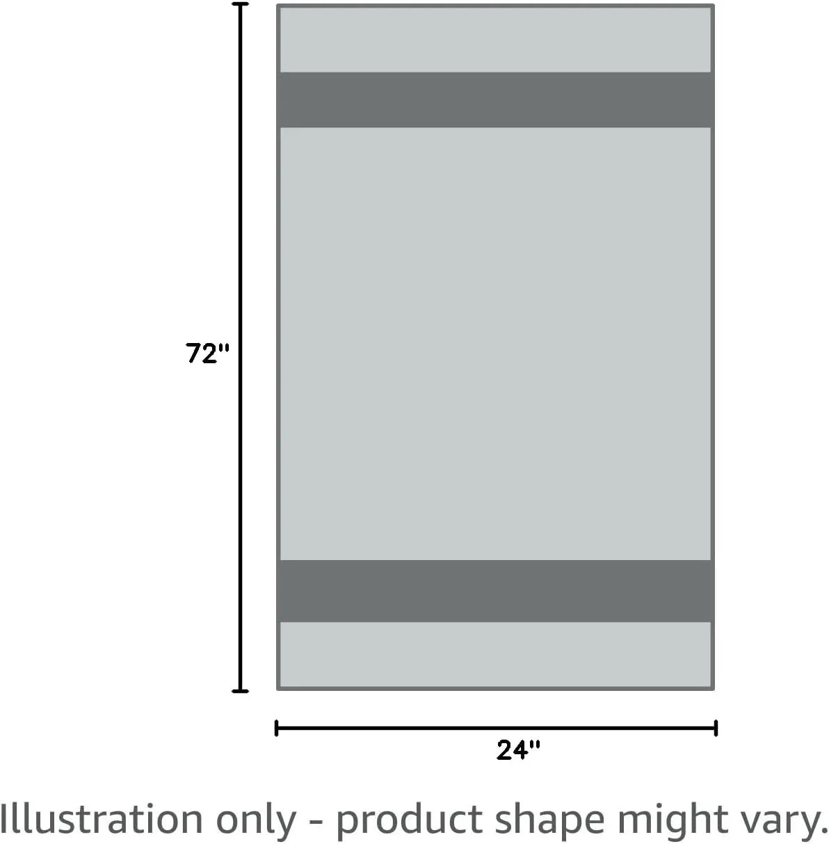 Shandali Hot Yoga Towel - Mat-Sized, Microfiber, Super Absorbent, Anti-Slip, Injury Free, 24" x 72" - Best Bikram Yoga Towel - Exercise, Fitness, Pilates Gear