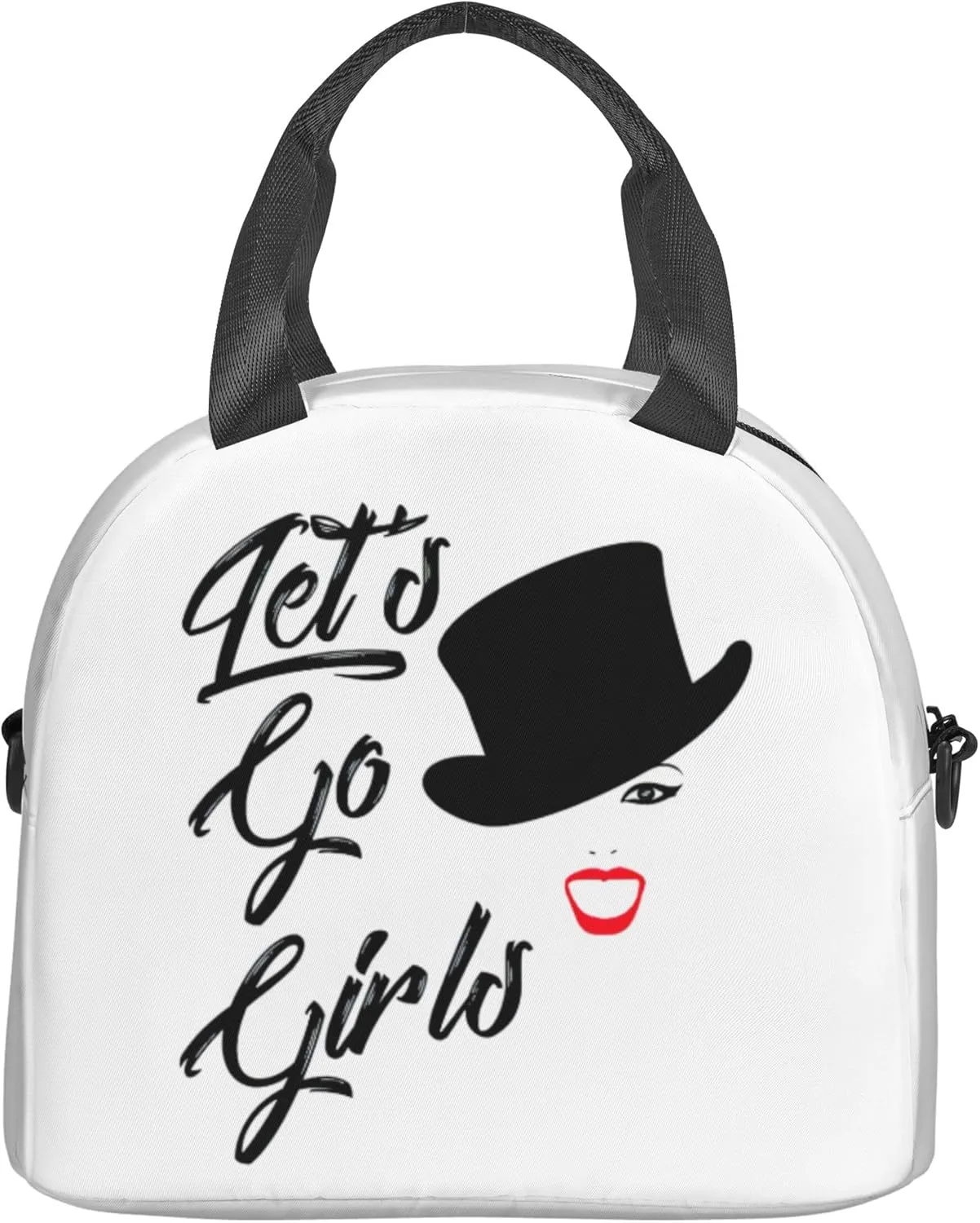 Shania Music Twain Men Women Lunch Bag Insulated Reusable Handheld Crossbody Portable Lunch Box Adult Lunch Box Suitable For Office Work Travel