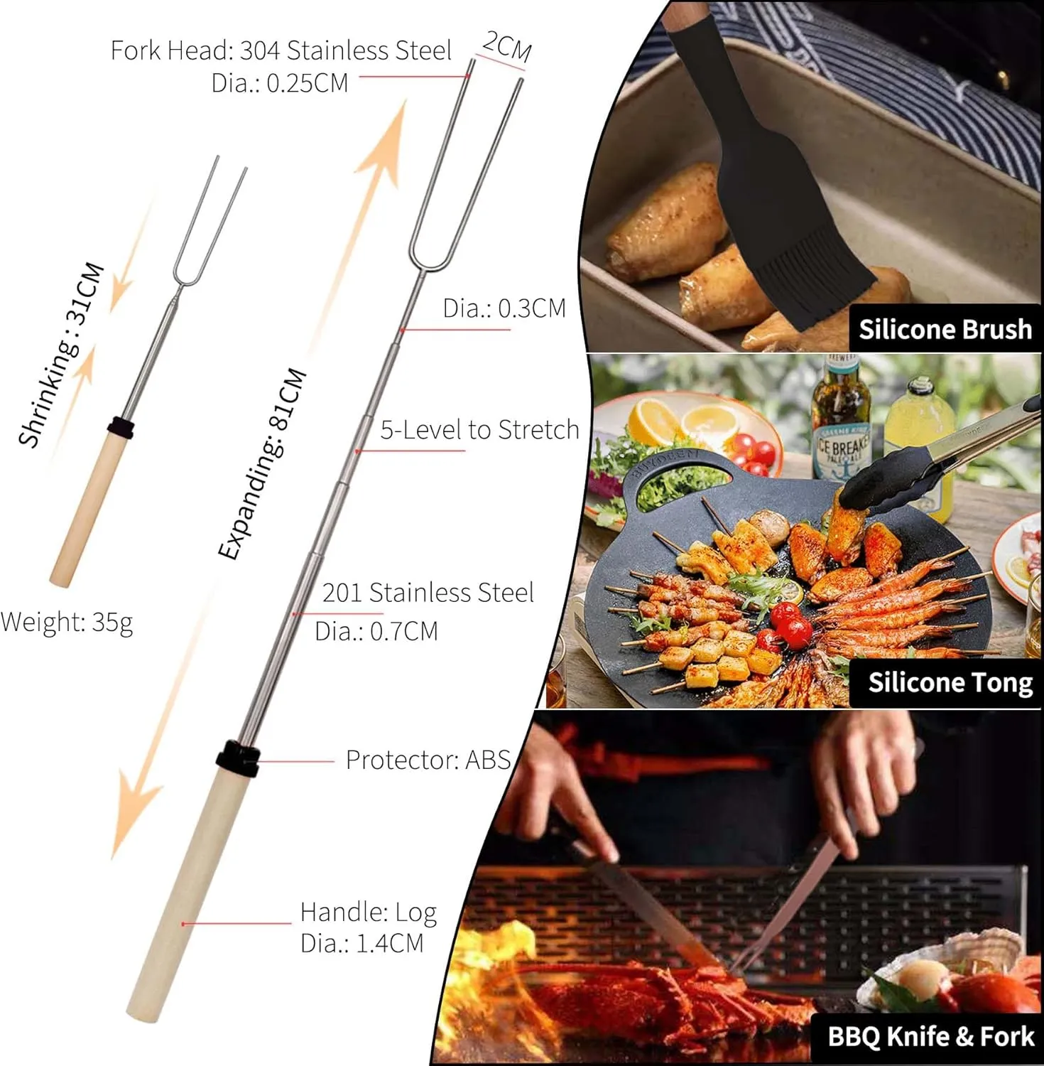 Silicone Camping Cooking Set Car Camping Essentials Cooking Kitchen Set, RV Camping Cookware Must Haves Gifts Camping Cooking Essentials, Camp Cooking Set for Travel Hiking Picnic