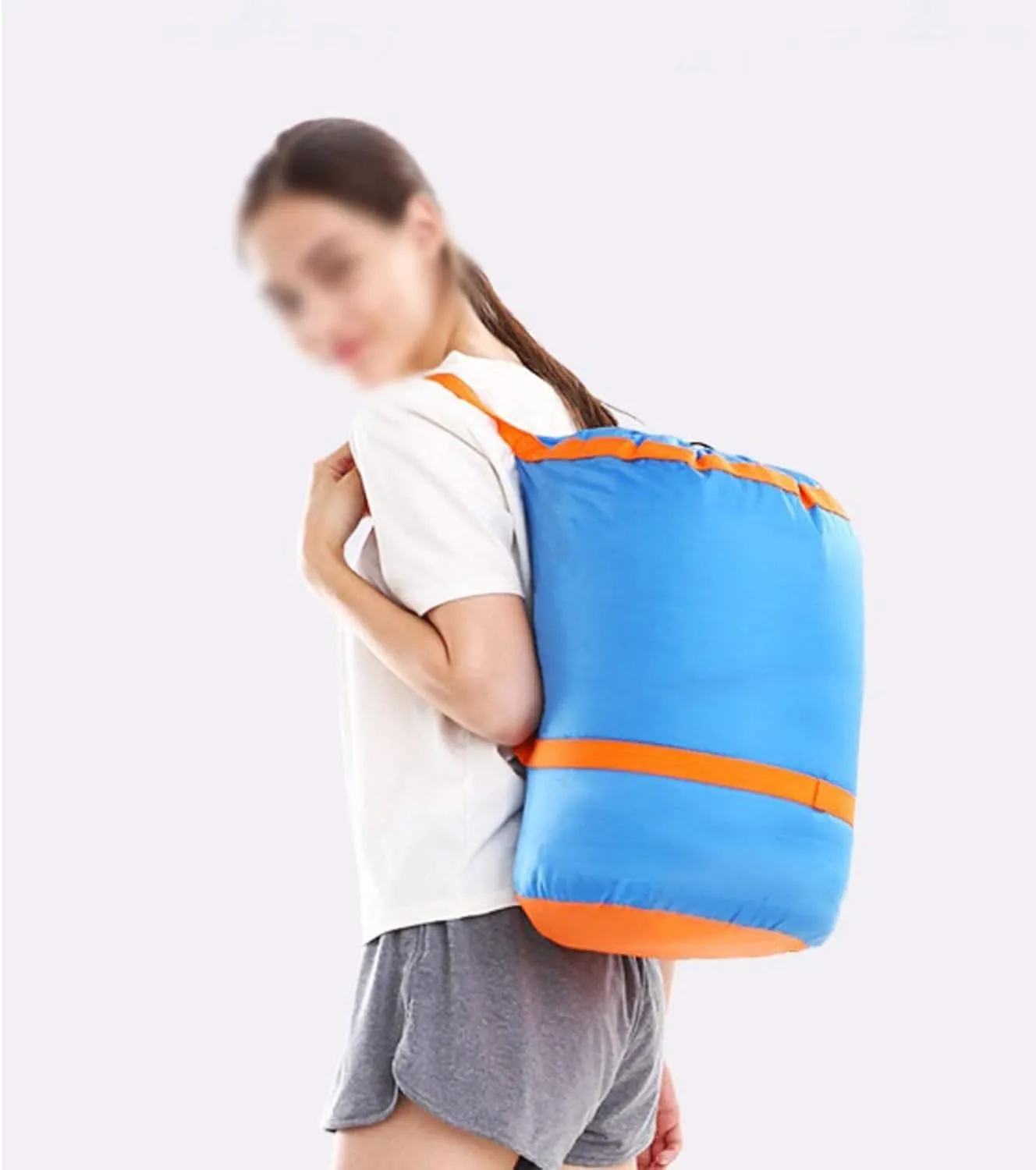 Sleeping Bags New Practical Double Person Sleeping Bag Outdoor Camping Adult Lover Couple Travel Warm Weather Proof Lunch Rest