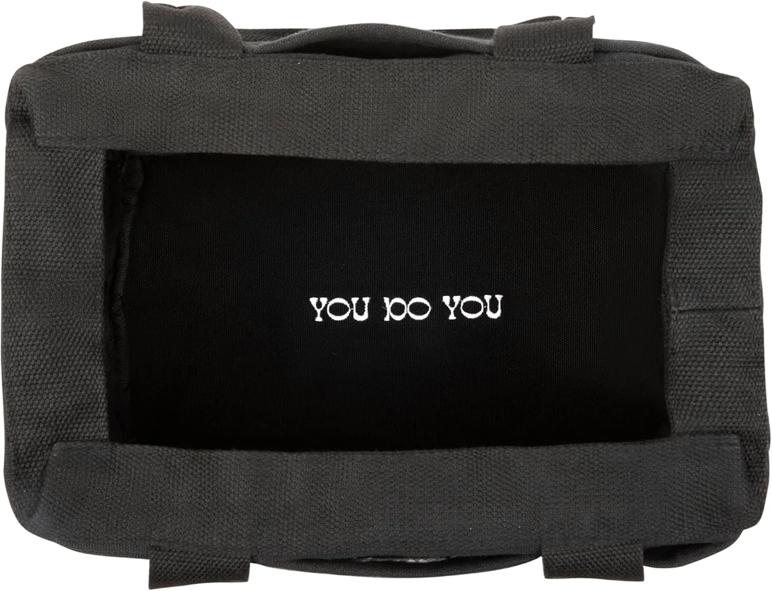 Soolla Studio Art Supply Organizer: 30-Pocket, Canvas & Yarn Storage Bag, Blackout