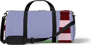 Sports Gym Bag for Women and Men Waterproof Lighthouse Colored Meadow Duffel Bag Lightweight Carryon Traveling Boarding Gripsack