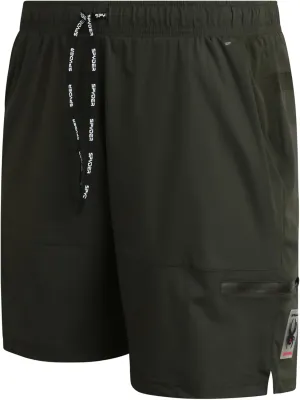 Spyder Mens Athletic Shorts - Quick Dry 8'' Inseam Workout Gym Shorts for Men with Zip Pockets and Drawstring (Sizes: S-XL)