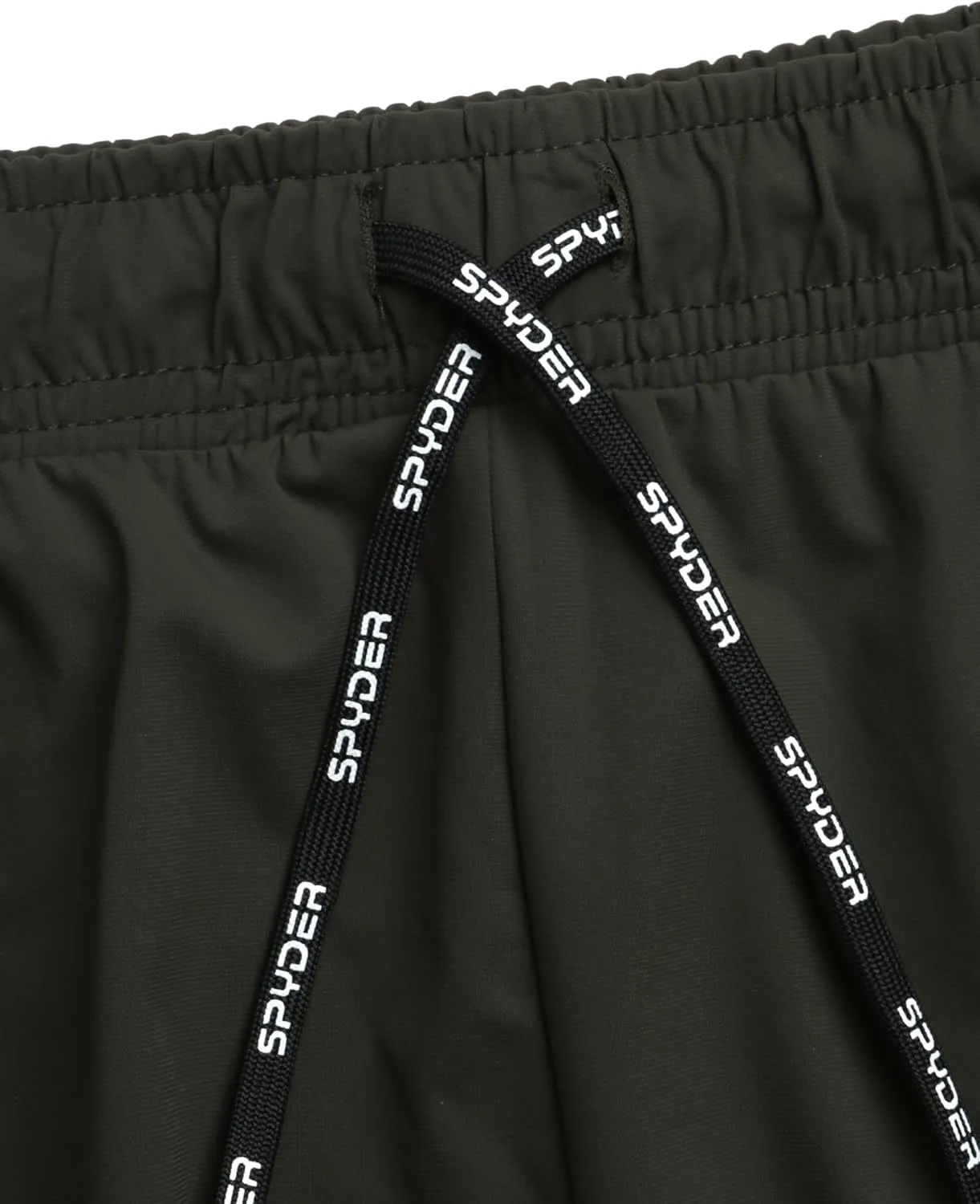 Spyder Mens Athletic Shorts - Quick Dry 8'' Inseam Workout Gym Shorts for Men with Zip Pockets and Drawstring (Sizes: S-XL)