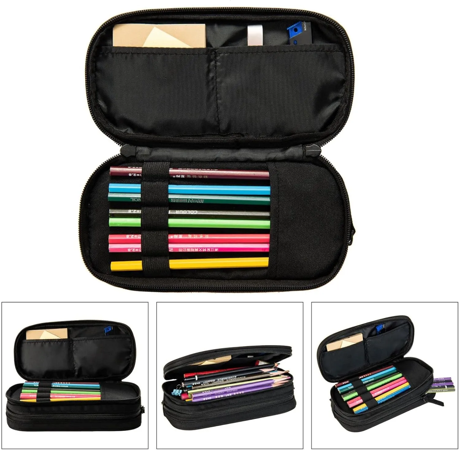 St Patricks Day Irish American Flag Multifunctional Pocket Backpack Crossbody Lunch Bag Pencil Case 3Pcs Set Large Capacity Backpack