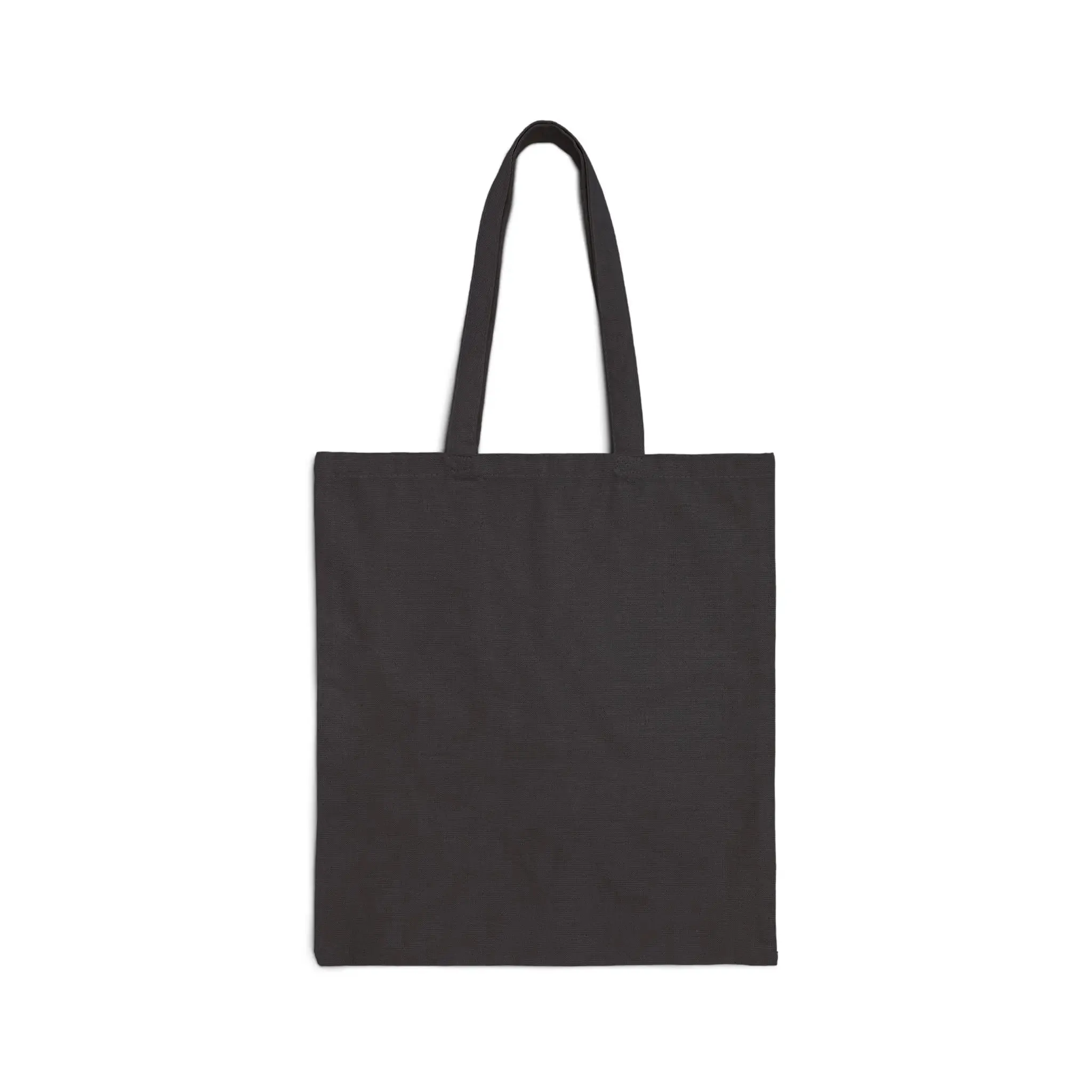Stained Glass Polar Bear Cotton Canvas Tote Bag