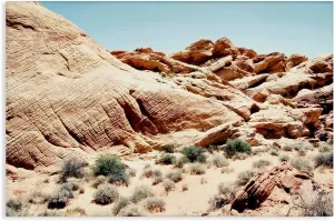 Stupell Industries Arid Desert Scenery Canvas Wall Art Design by Debbie O'dell, 45 x 30