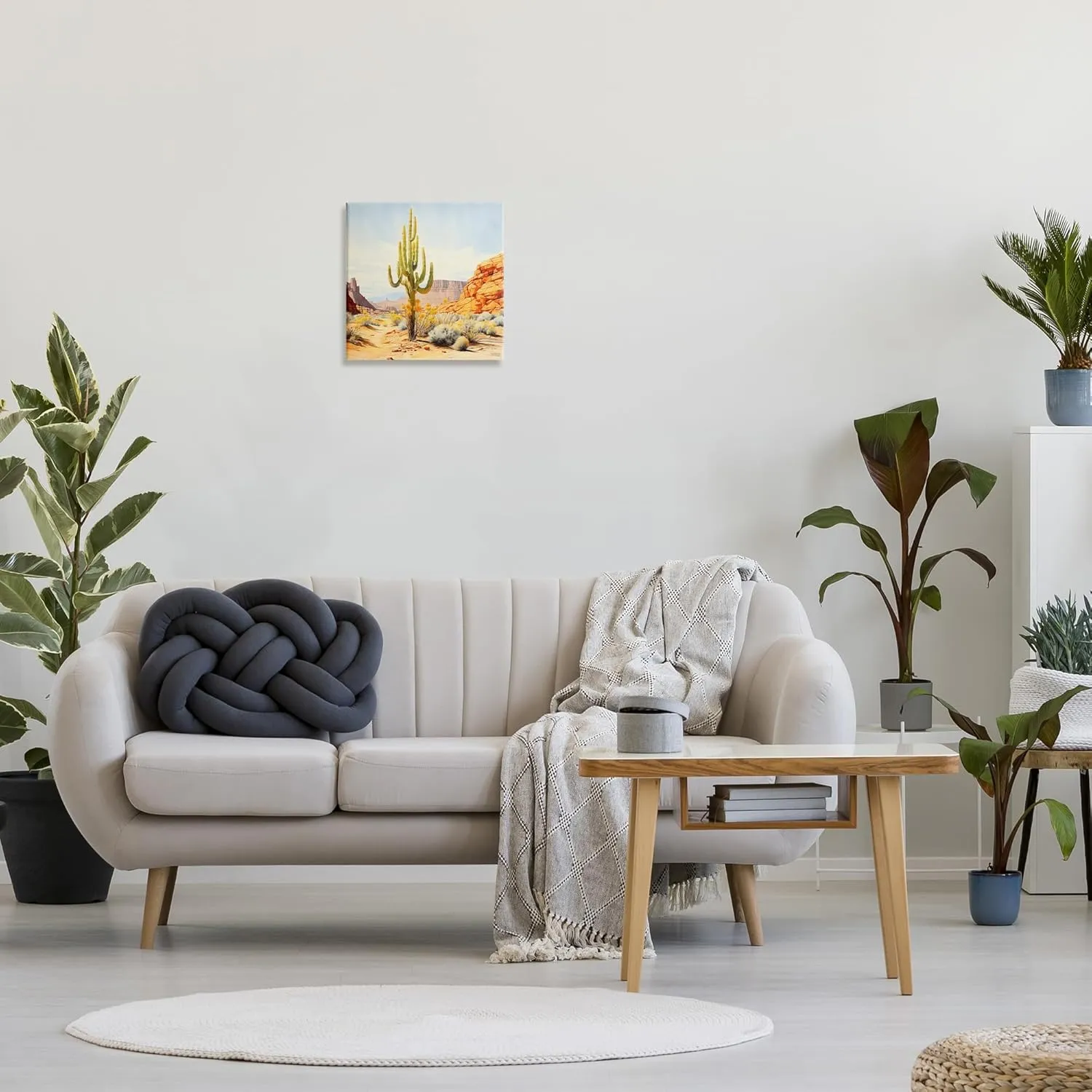 Stupell Industries Desert Canyon Mesa Canvas Wall Art by RB
