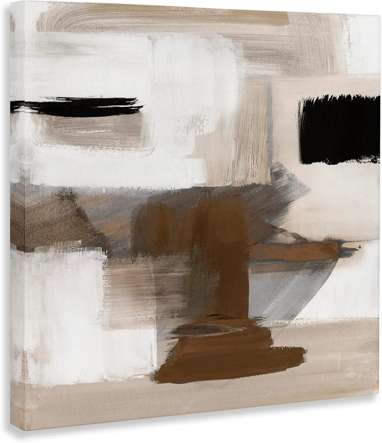 Stupell Industries Desert Impression Abstract Canvas Wall Art Design by Stella Chang