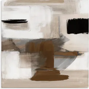 Stupell Industries Desert Impression Abstract Canvas Wall Art Design by Stella Chang
