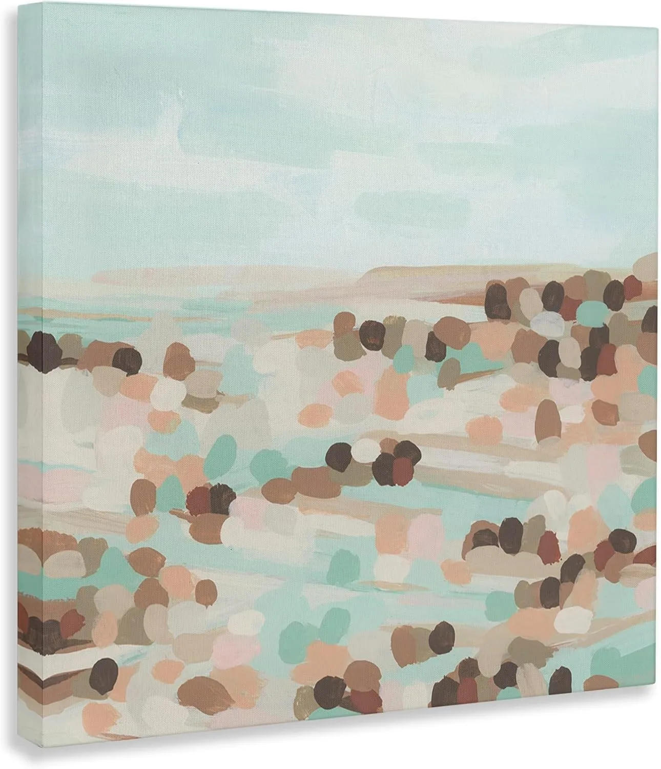 Stupell Industries Desert Landscape Impression Canvas Wall Art Design by June Erica Vess
