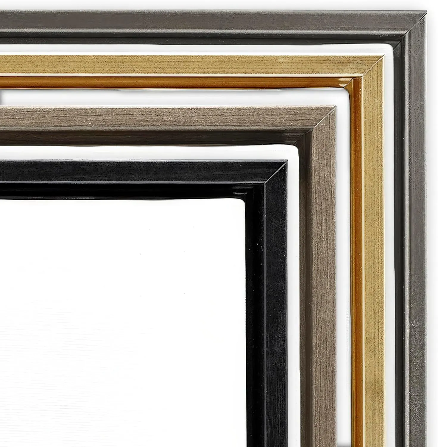 Stupell Industries Ghost in Pumpkin Patch Gold Framed Floater Canvas Wall Art Design by Jo Moulton, 17 x 21