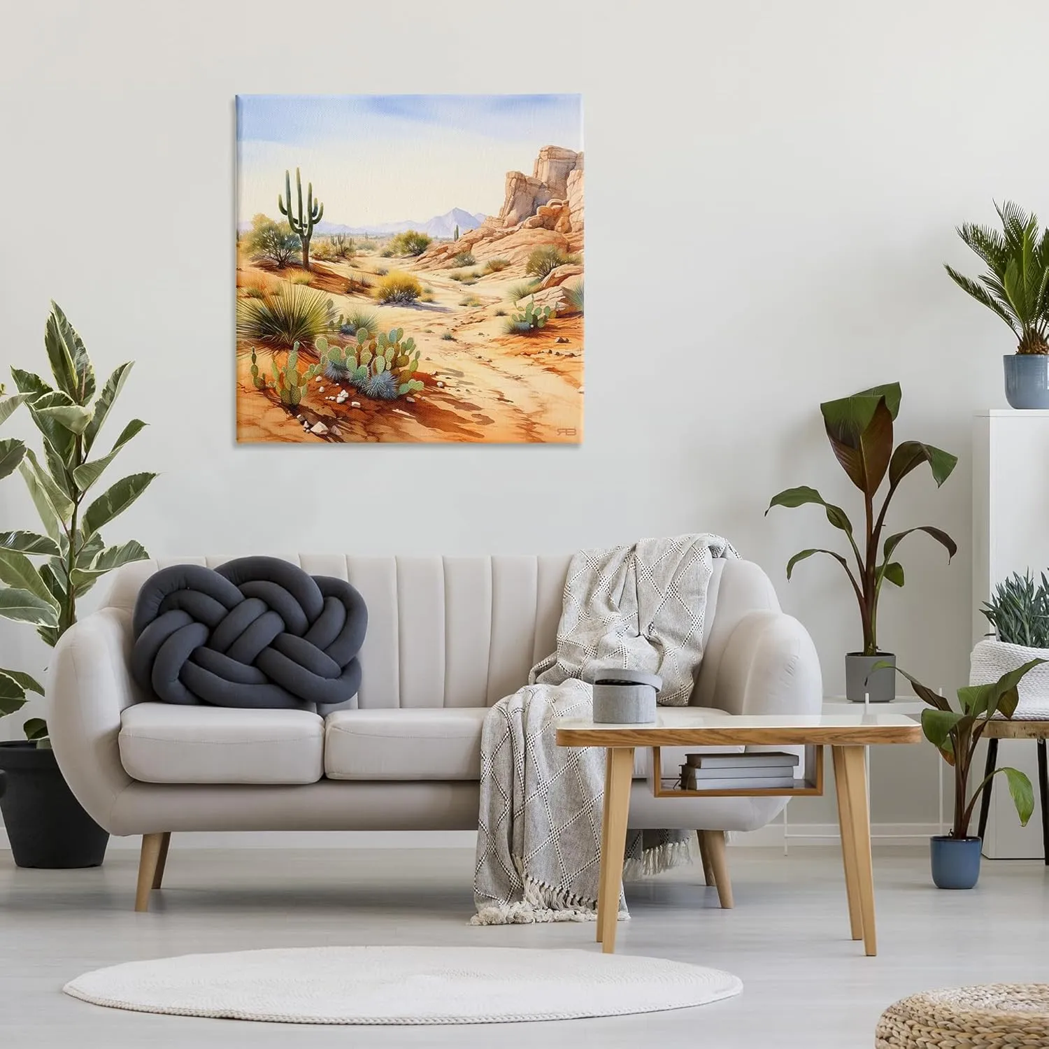 Stupell Industries Scenic Desert Plateau Canvas Wall Art by RB