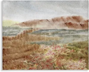 Stupell Industries Vast Earthy Desert View Canvas Wall Art, design by Nikita Jariwala, 20 x 16