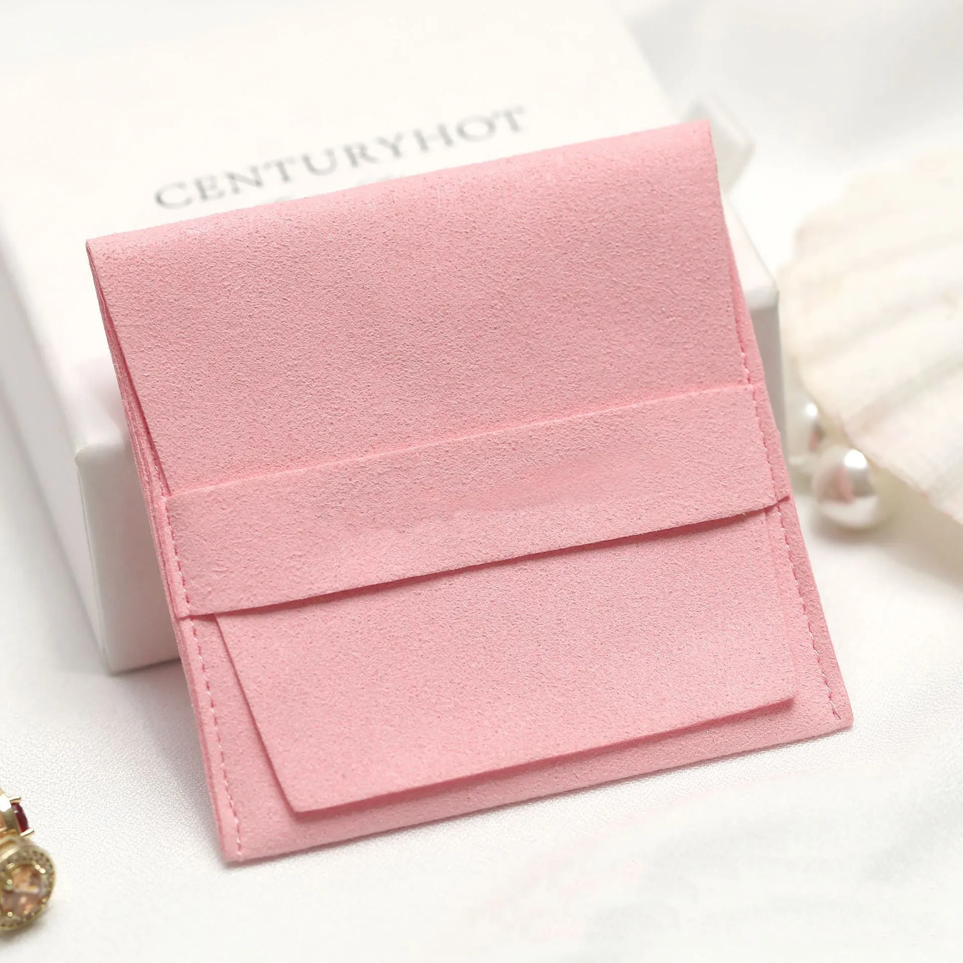 Suede Jewelry Pouches-CXXW255