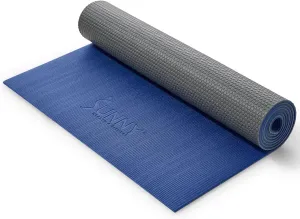 Sunny Health & Fitness Non-Slip Yoga Mat – Durable, Anti-Tear, Lightweight, Cushioned Support for Yoga, Pilates, Stretching Exercises, Meditation and Floor Workouts | Multiple Sizes & Colors