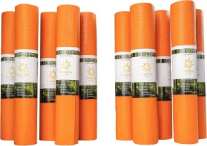 Sunshine Yoga 10-Pack Explore Yoga Mat, 68" x 24" Exercise Mat, 4mm Thick Non Slip Workout Mat, Anti-Tear Gym Mat, Bulk Yoga Mats for Home Workout or Studio