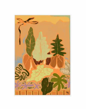 Sway In The Breeze | Framed Canvas Art Print