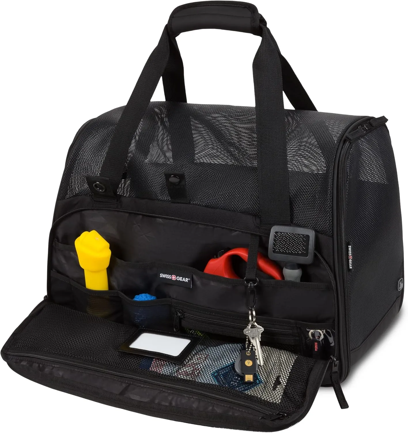 SwissGear 3320 Underseat Premium Pet Carrier, Black