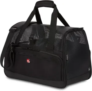SwissGear 3320 Underseat Premium Pet Carrier, Black