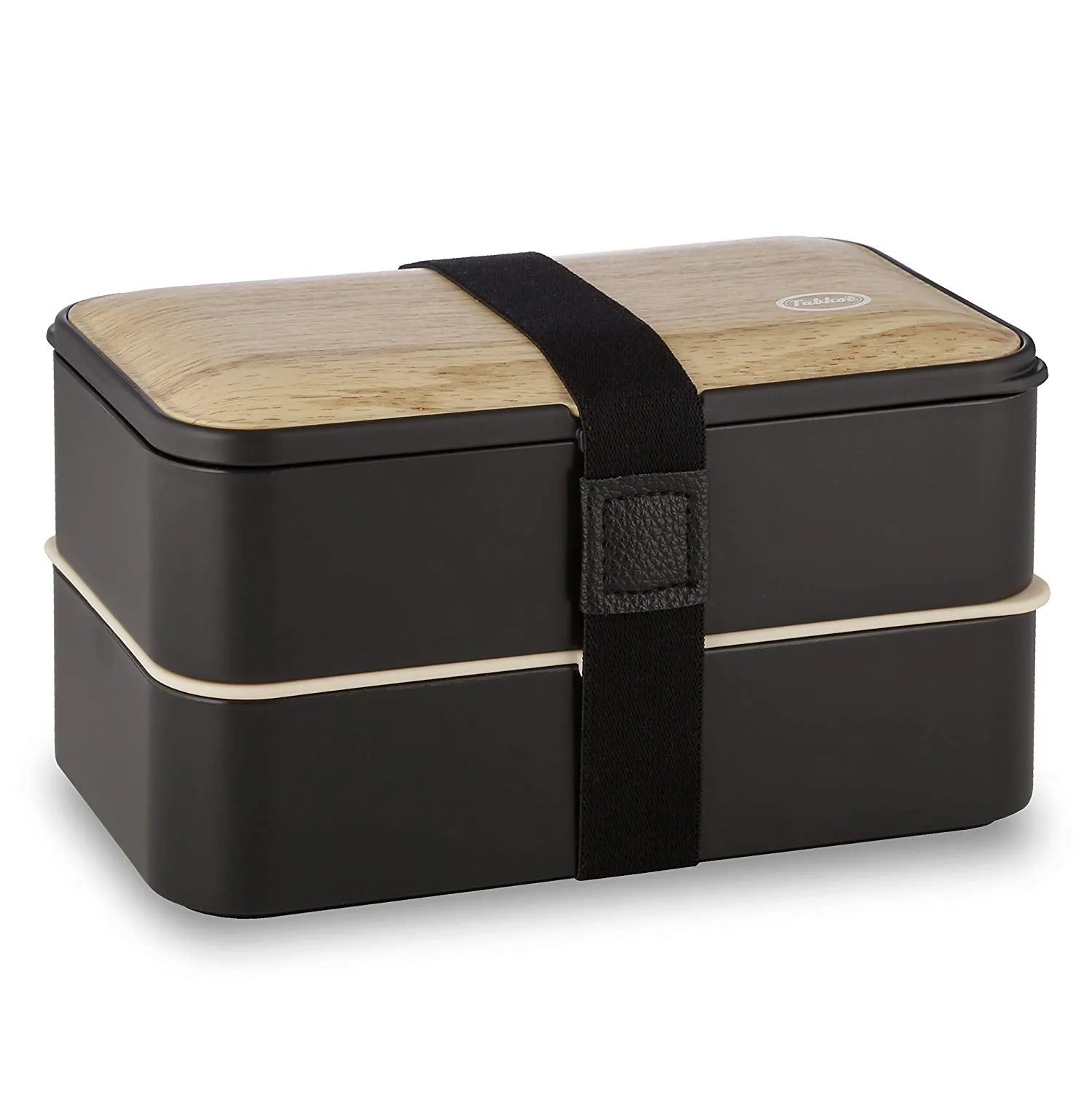 Tabkoe Bento Lunch Box Stackable Meal Prep Food Storage Containers Set, Reusable, Microwavable, Freezer-Safe, Dishwasher-Safe, Insulated 2-Tier Snack Boxes with Leak-Proof Lids & Cutlery, with DIVIDER