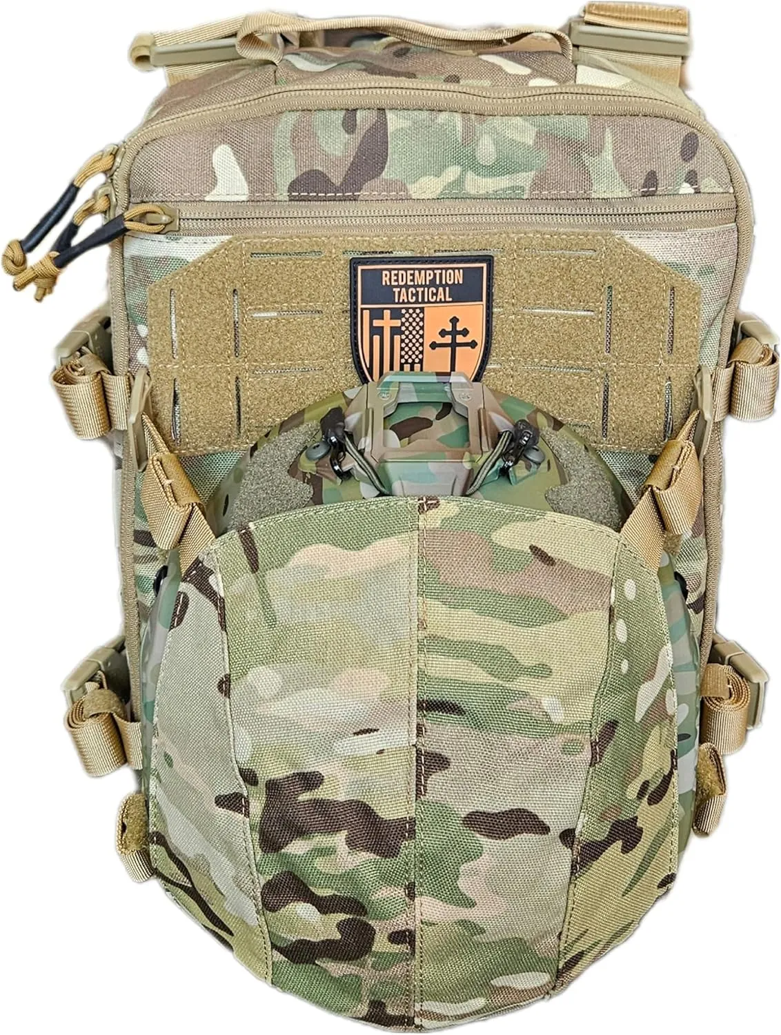 Tactical Airsoft Helmet and Gear Deployment Backpack