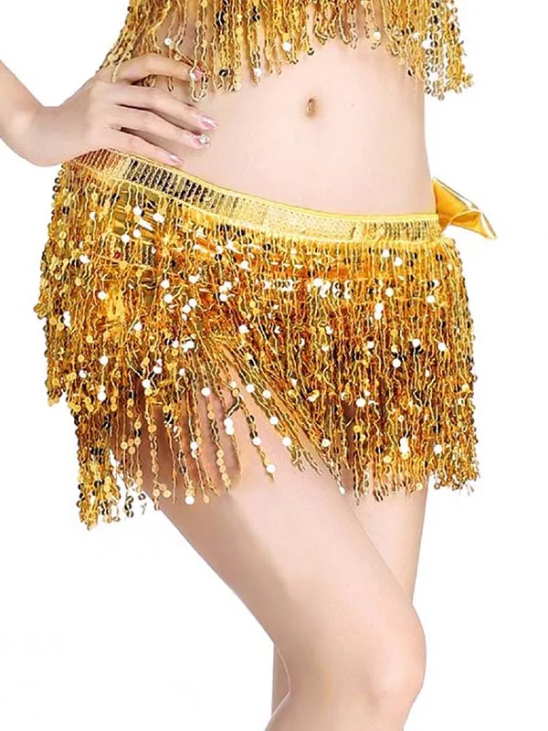 Tassel Hip Scarf Belly Dance Clothes