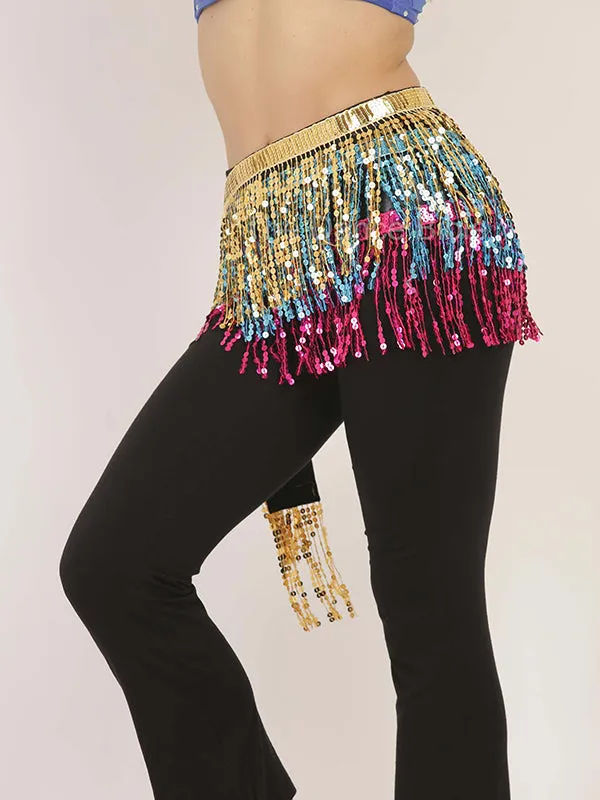 Tassel Hip Scarf Belly Dance Clothes
