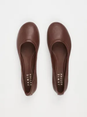 The Minimalist Slipper in Mogano