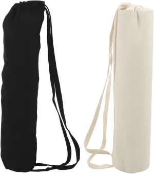Thick Mat Carrier Bag Yoga Mat Organizer Pockets Shoulder Strap for Gym