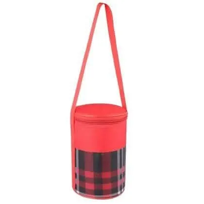 Topware Tasty 4 Lunch box 4 containers with insulated designer Bag Mix color Lunch Box Containers Set Of 4 (Red 4,1000ml)