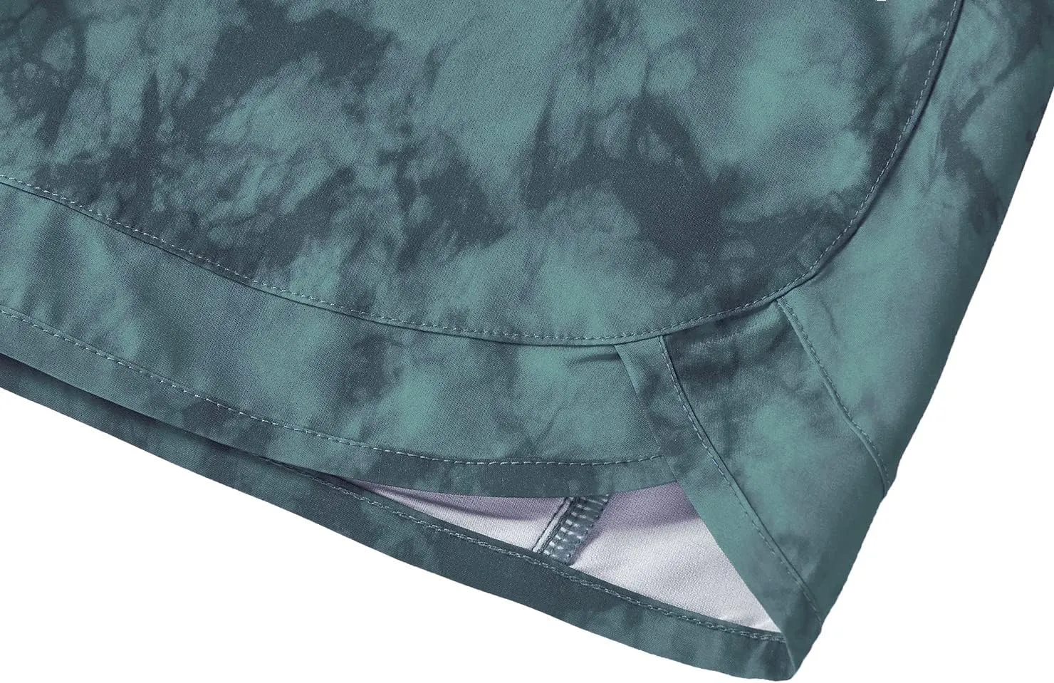 Tough Mode Womens 3" Lightweight Running WOD Volleyball Shorts Workout Mesh Liner Zip Pocket