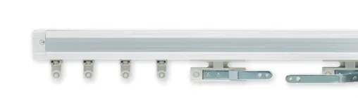 Track Only Assembled Set Cord or Hand Draw Complete Traverse Set (No Facia), Up to 8Ft Length (96")*