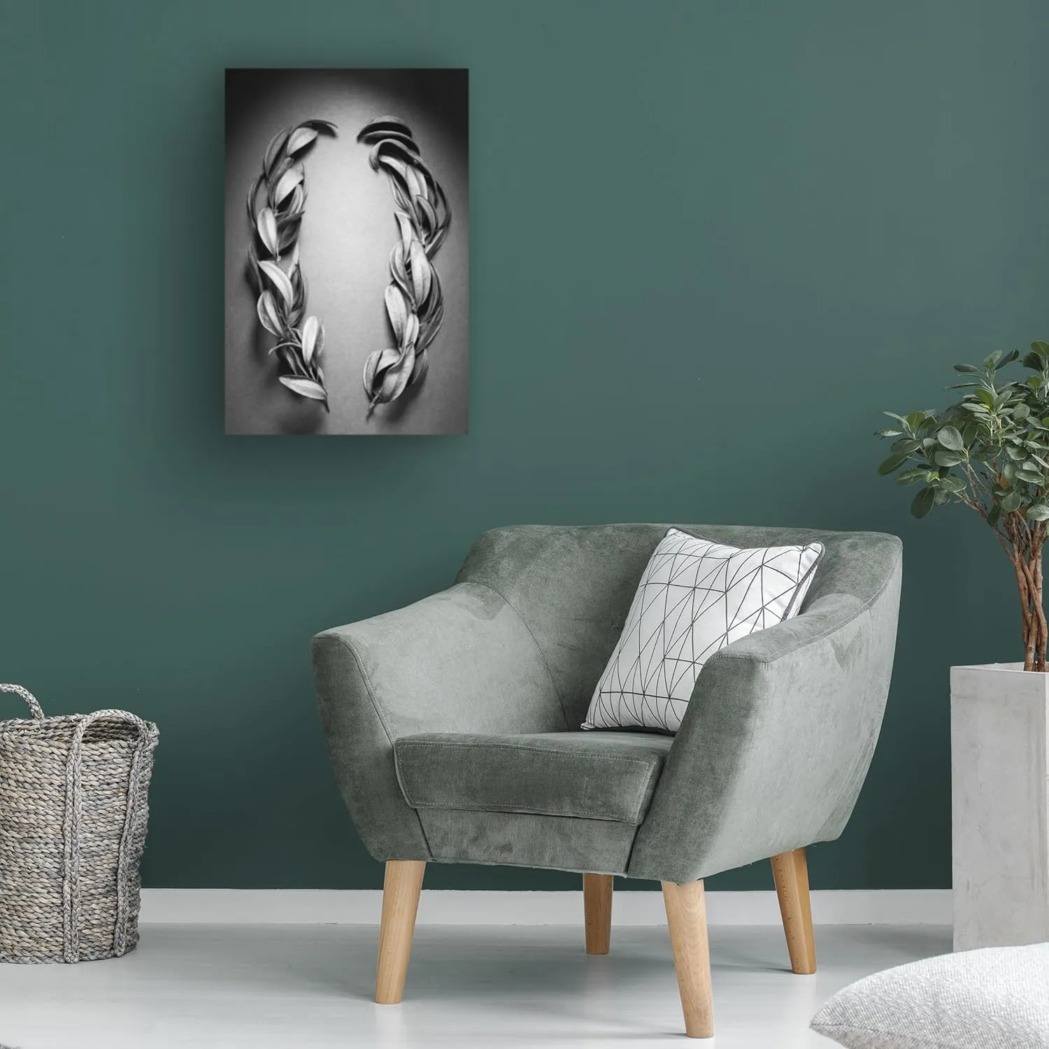 Trademark Fine Art Canvas Wall Art - Berry Rosenthal 'Brackets' Wall Art for Living Room, Bedroom, or Office Décor