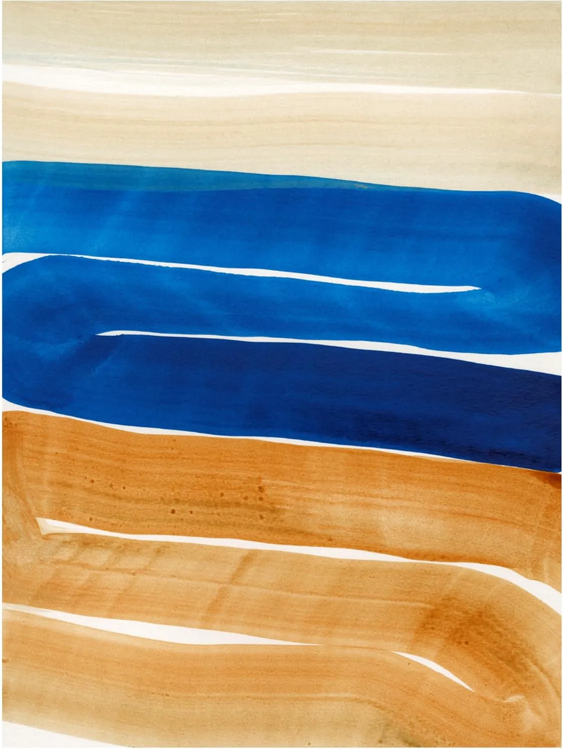 Trademark Fine Art Canvas Wall Art - Jodi Fuchs 'Canyon Wiggle II' Wall Art for Living Room, Bedroom, or Office Décor