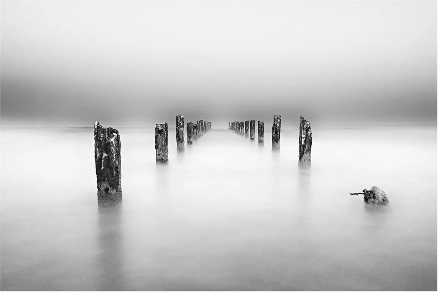 Trademark Fine Art Canvas Wall Art - Tamara Cohen 'old naples pier' Wall Art for Living Room, Bedroom, or Office Décor