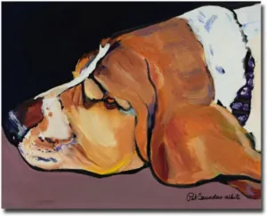 Trademark Fine Art Farley Canvas Art by Pat Saunders White, 26 by 32-Inch