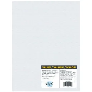 Traditional Canvas, 9" x 12" - Art Supply Basics - American Crafts