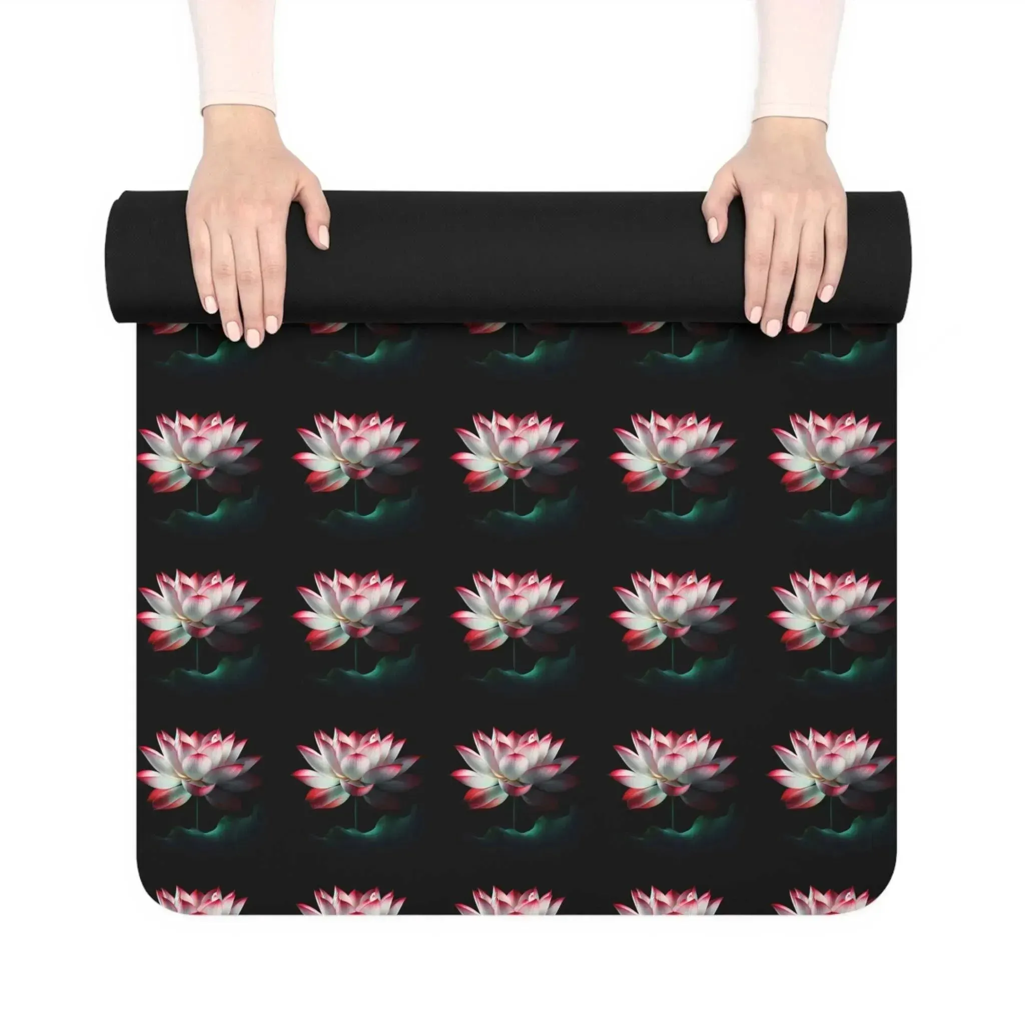 Tranquil Lotus Blossom Yoga Mat - Enhance Your Flow 🌸🧘‍♀️