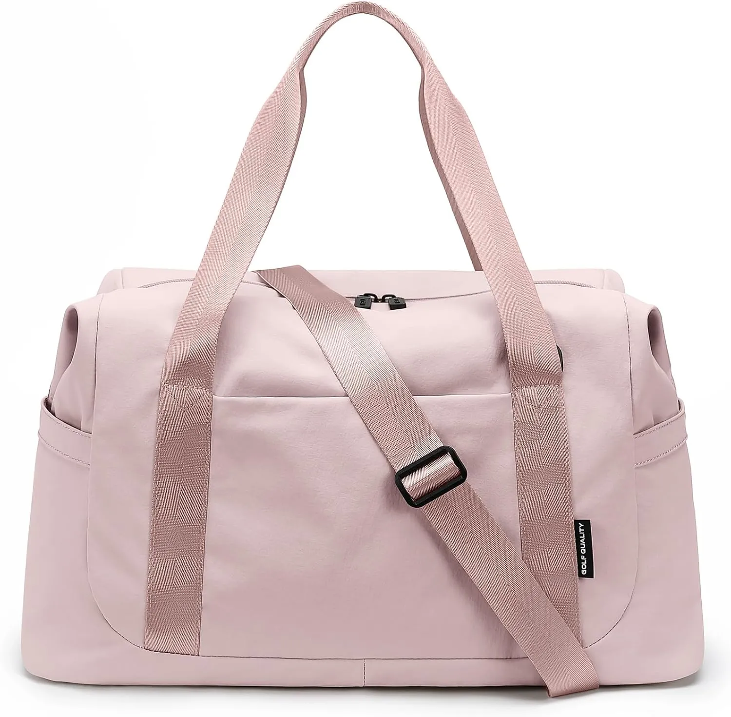 Travel Duffle Bag - Gym Bag for Women,Tote Bag Laptop Carry on Weekender Overnight Bag Organizer Duffel Bag for Travel,31L,Baby Pink