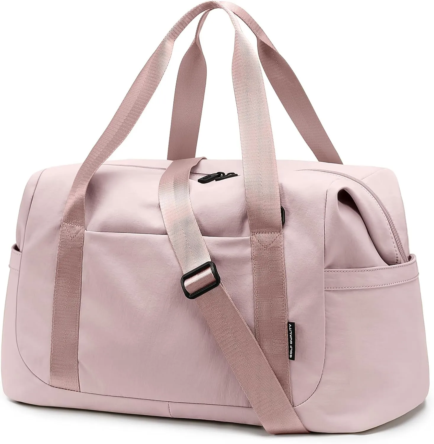 Travel Duffle Bag - Gym Bag for Women,Tote Bag Laptop Carry on Weekender Overnight Bag Organizer Duffel Bag for Travel,31L,Baby Pink