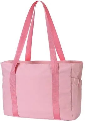 Travel Tote for Women - Gym, Laptop Shoulder, Overnight, Yoga Bag with Mat Buckle for Sports, Work