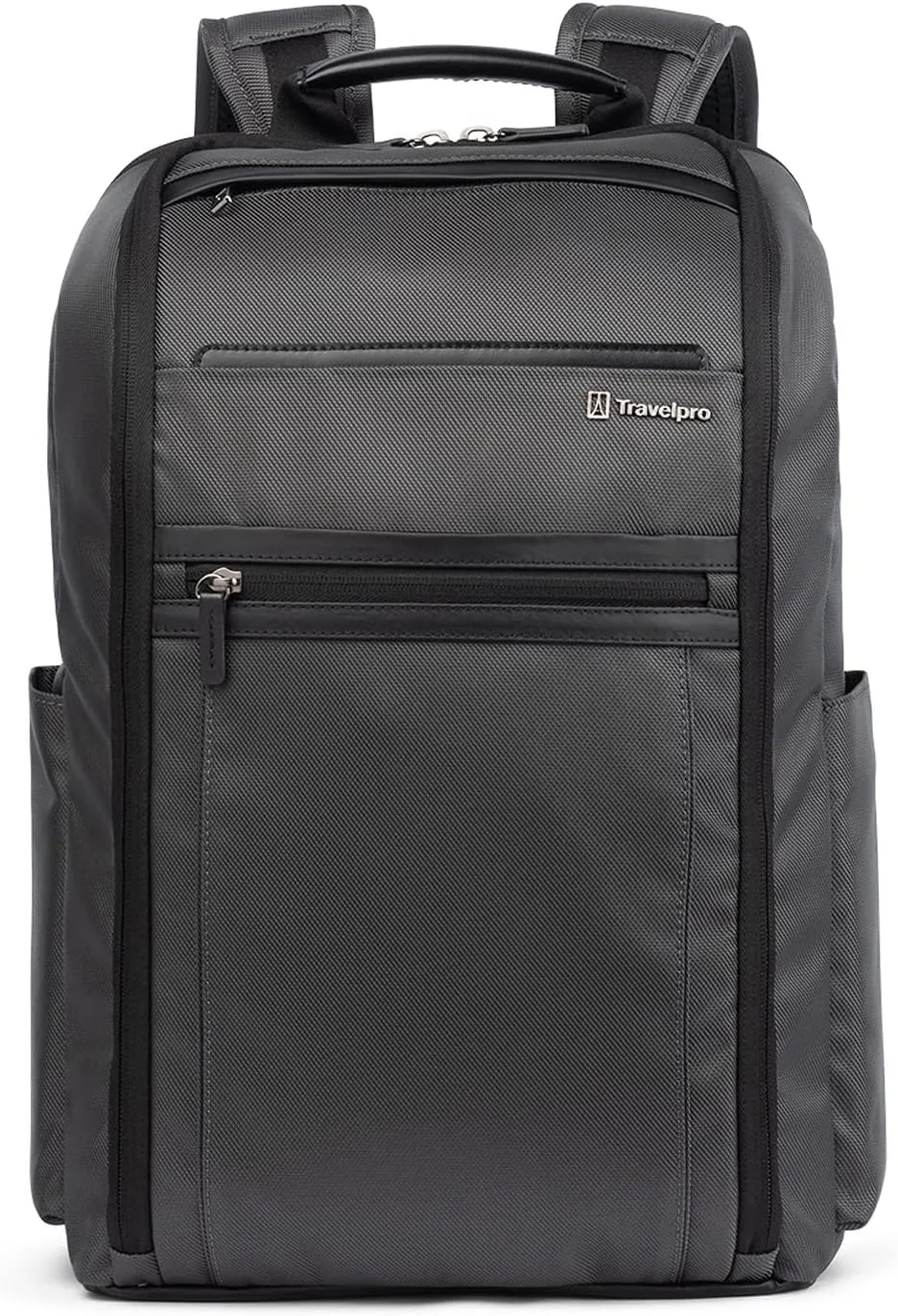 Travelpro Crew Executive Choice 3 Slim Backpack fits up to 15.6 Laptops and Tablets, Men and Women, Water-Resistant, Titanium Grey