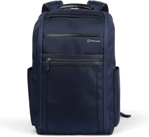 Travelpro Crew Executive Choice 3 Slim Backpack fits up to 15.6" Laptops and Tablets, Men and Women, Water-Resistant, Patriot Blue