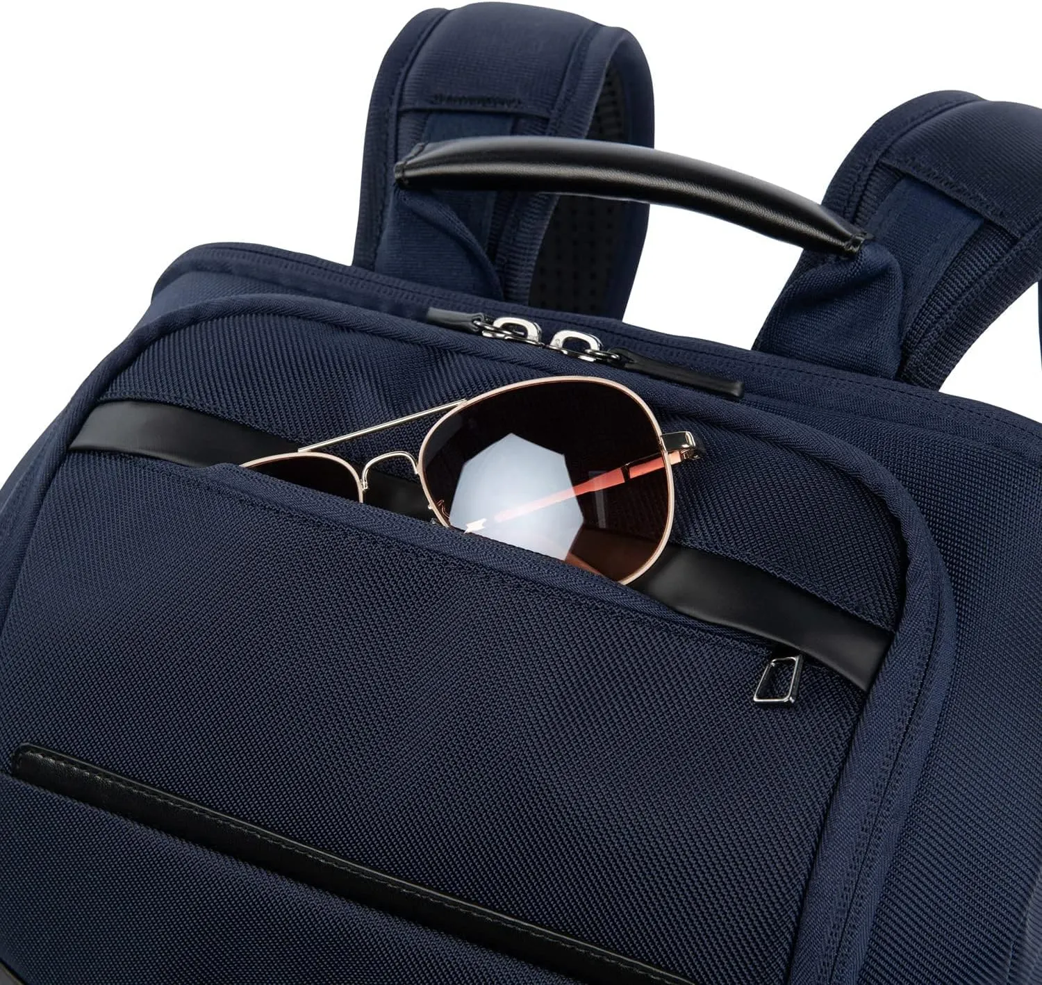 Travelpro Crew Executive Choice 3 Slim Backpack fits up to 15.6" Laptops and Tablets, Men and Women, Water-Resistant, Patriot Blue