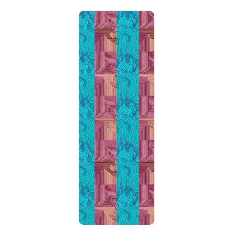 Trendy Rubber Yoga Mat Elevates your Style