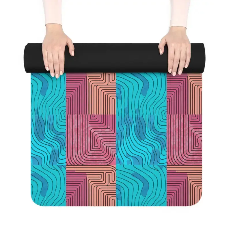 Trendy Rubber Yoga Mat Elevates your Style