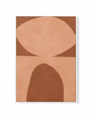 Tribal and abstract 5 | Framed Canvas Art Print