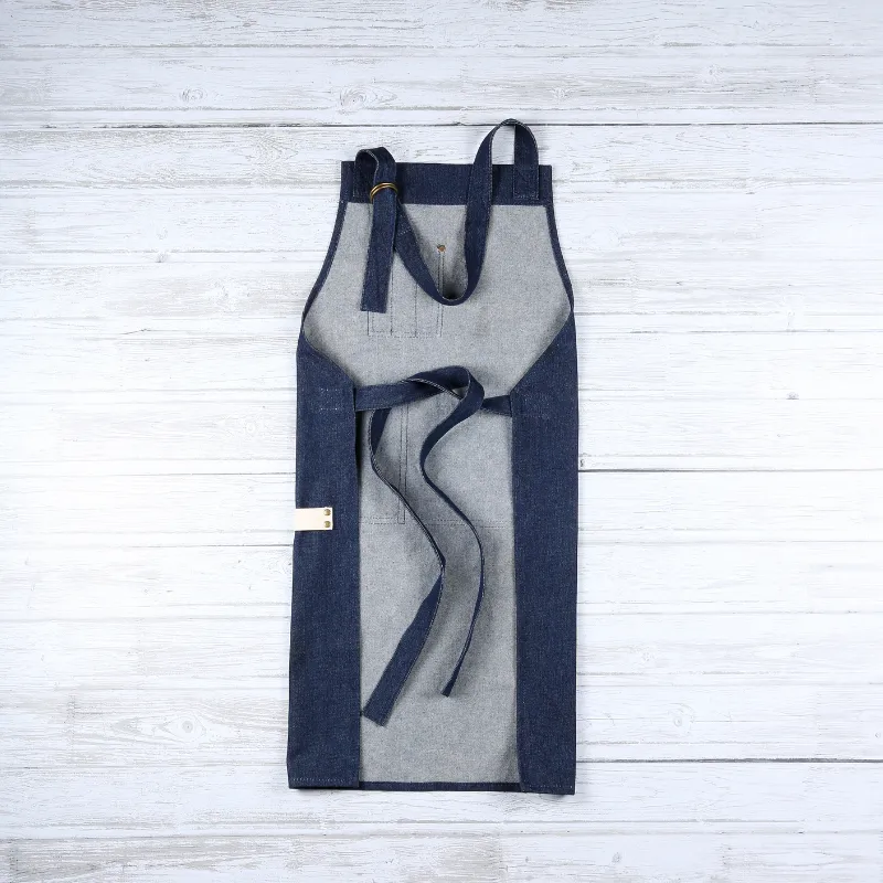 Tyrone Denim Work Apron – Stylish, Durable & Functional