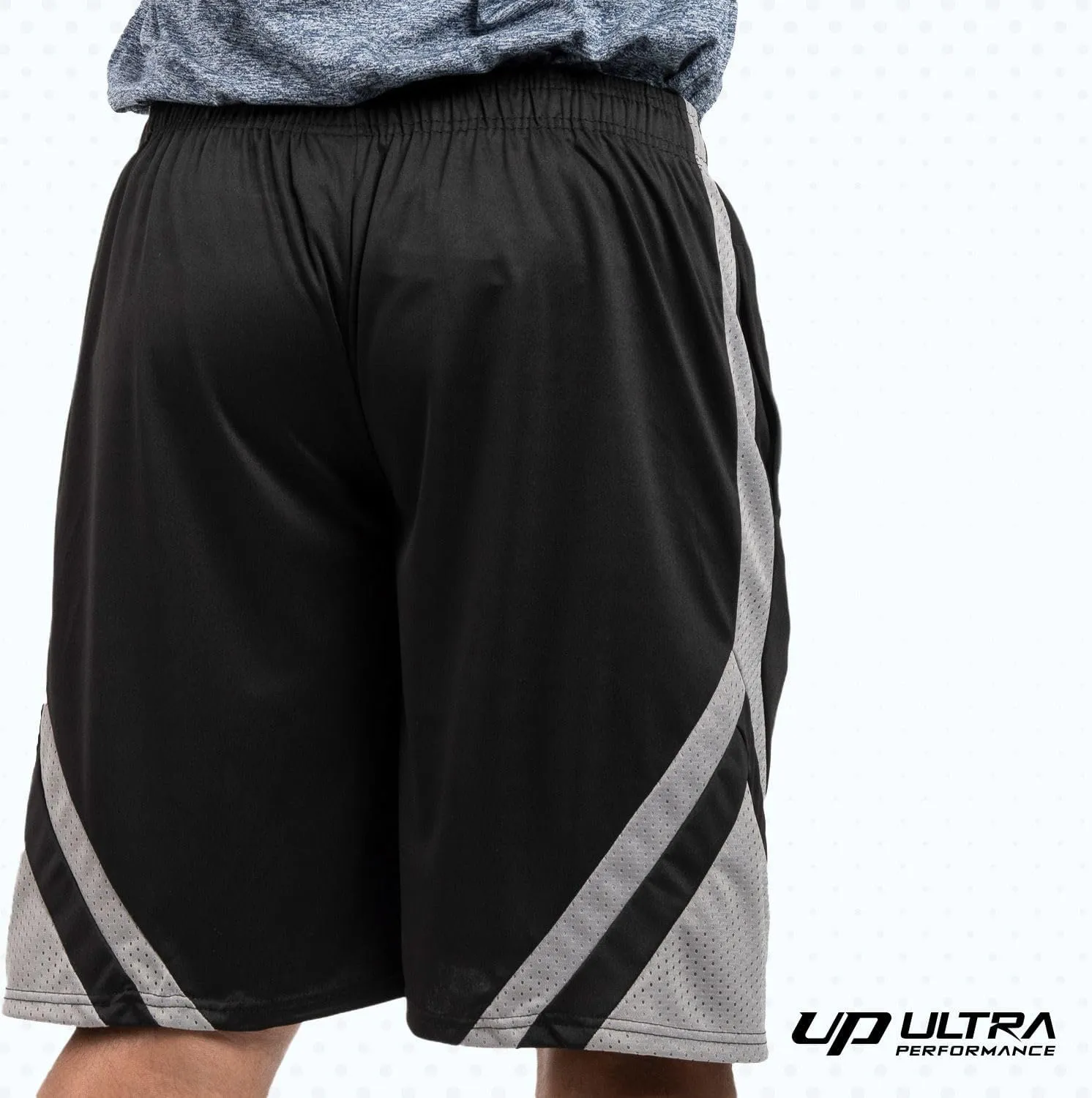 Ultra Performance 5 Pack Mens Shorts, Athletic Gym Shorts Workout Basketball Shorts for Men, SM - 5X